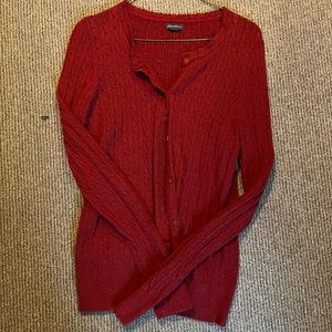 Women’s Medium Eddie Bauer Button Sweater
